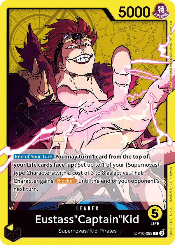 Carta Eustass"Captain"Kid (OP10-099)