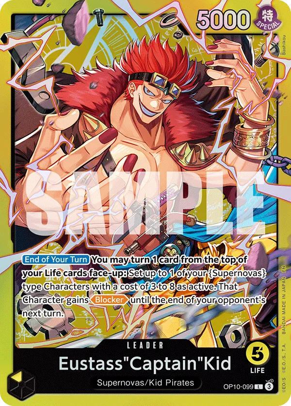Carta Eustass"Captain"Kid (OP10-099)