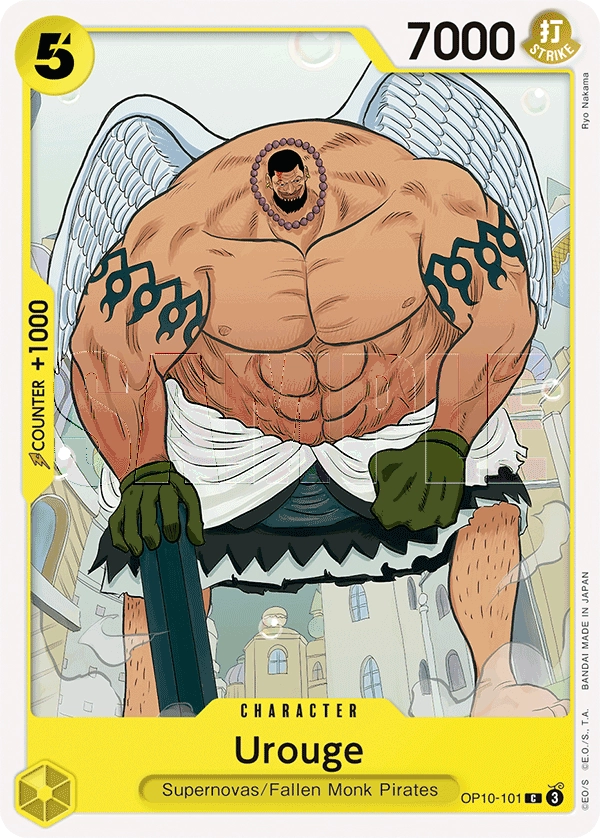 Carta Urouge (OP10-101)