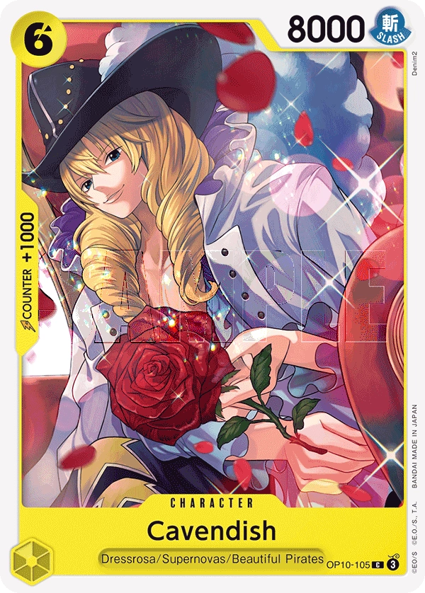 Carta Cavendish (OP10-105)