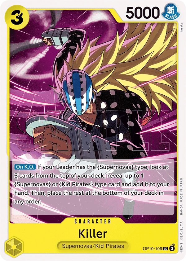 Carta Killer (OP10-106)