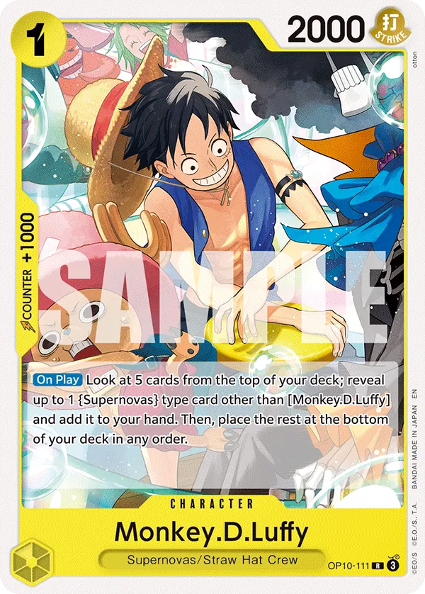 Carta Monkey.D.Luffy (OP10-111)