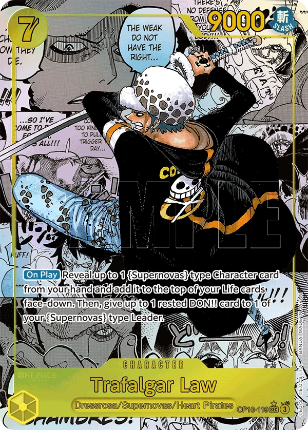 Carta Trafalgar Law (OP10-119)