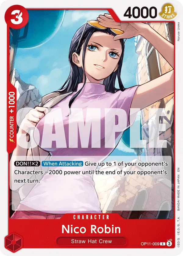 Carta Nico Robin (OP11-009)