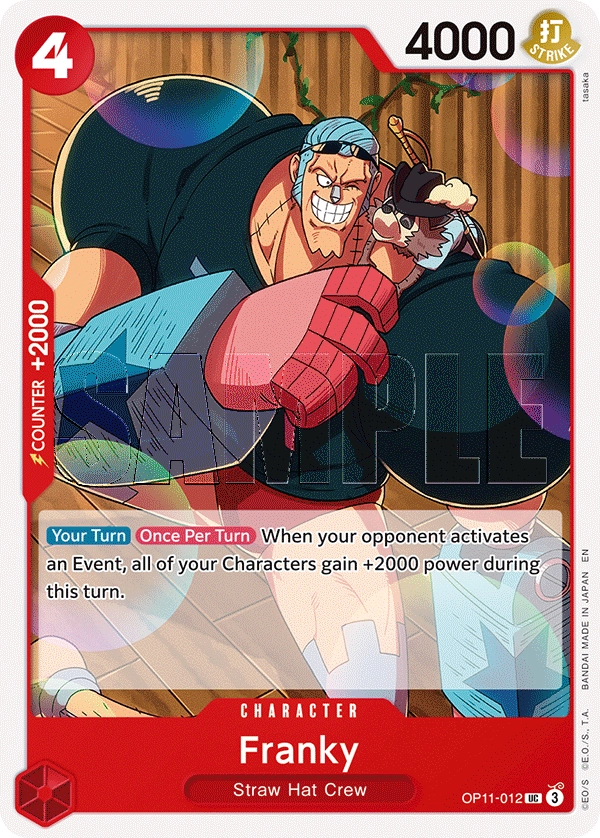 Carta Franky (OP11-012)