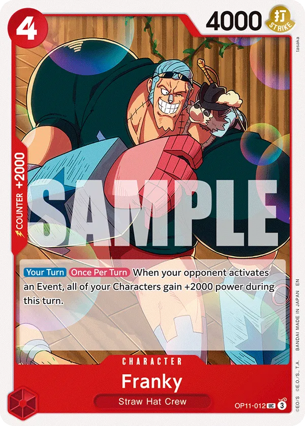 Carta Franky (OP11-012)