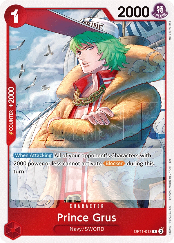 Carta Prince Grus (OP11-013)