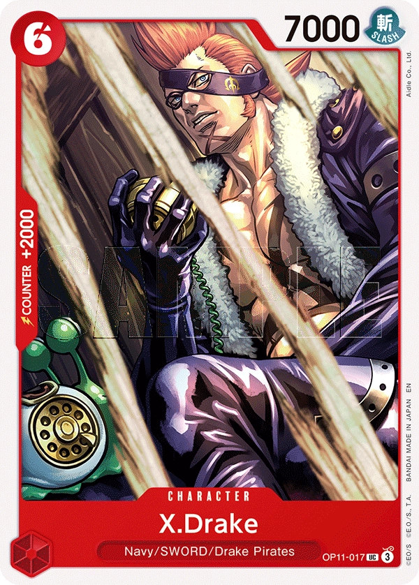 Carta X.Drake (OP11-017)