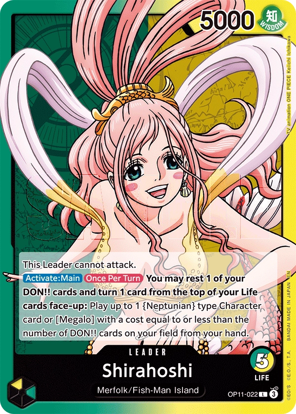 Carta Shirahoshi (OP11-022)