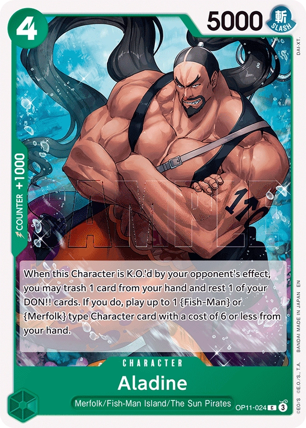 Carta Aladine (OP11-024)