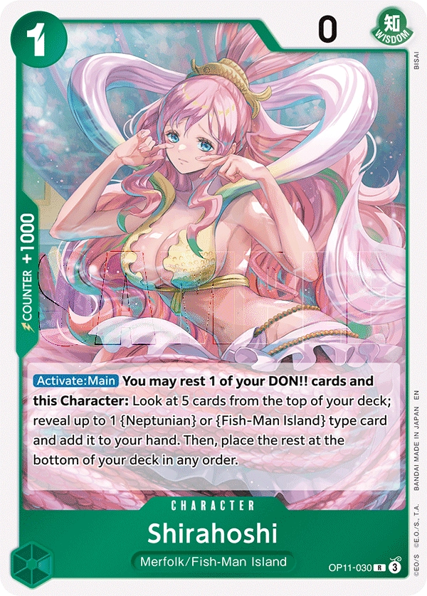 Carta Shirahoshi (OP11-030)