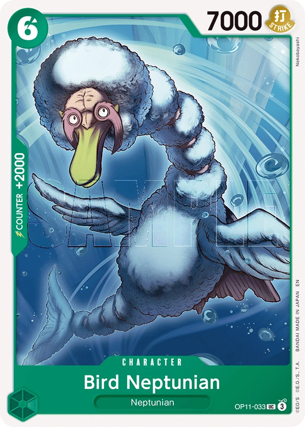 Carta Bird Neptunian (OP11-033)