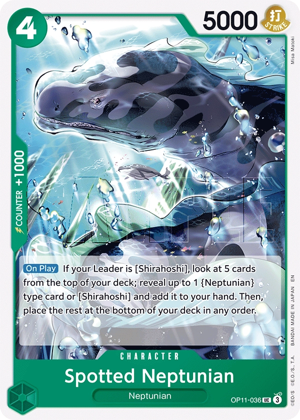 Carta Spotted Neptunian (OP11-036)
