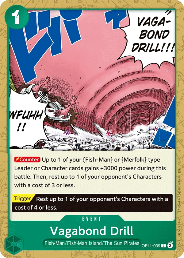 Carta Vagabond Drill (OP11-039)