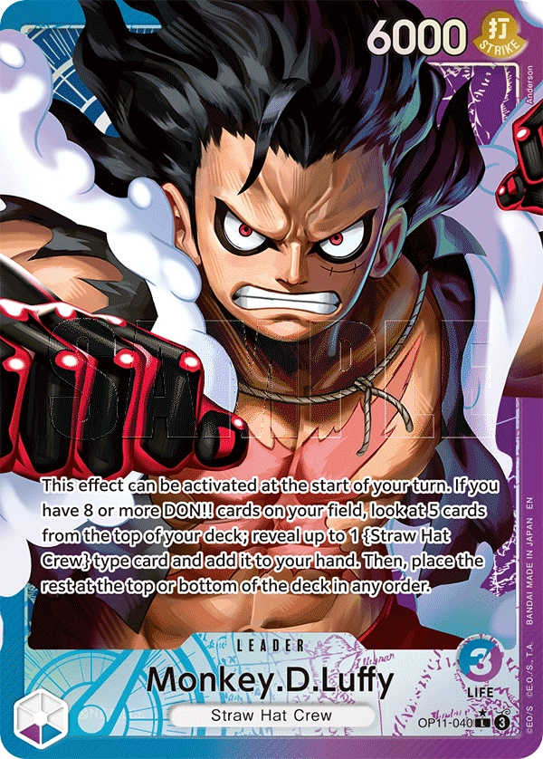 Carta Monkey.D.Luffy (OP11-040)