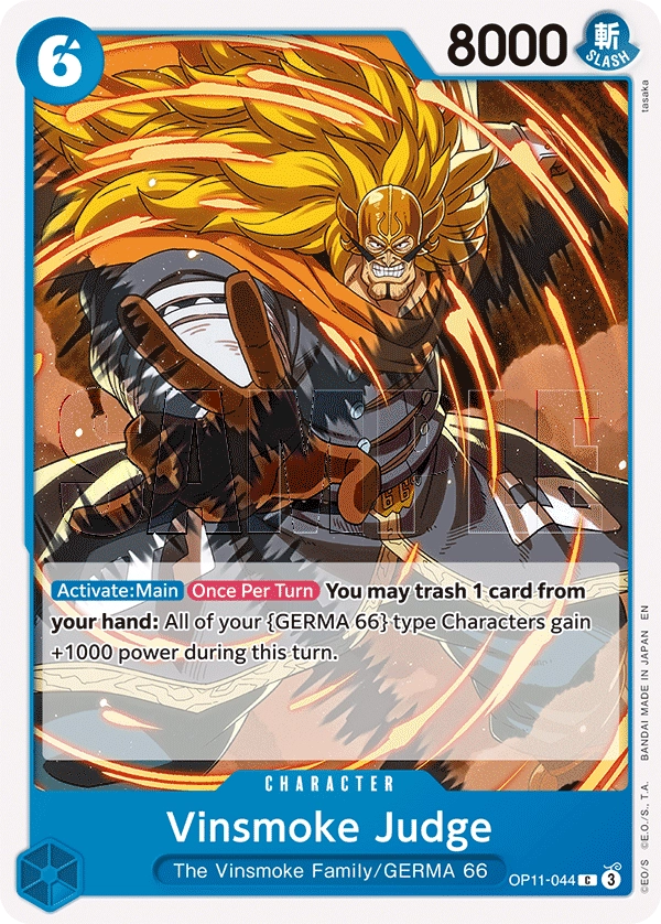 Carta Vinsmoke Judge (OP11-044)