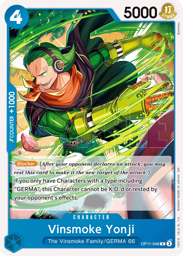 Carta Vinsmoke Yonji (OP11-046)