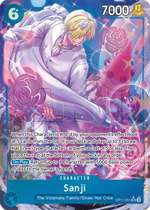 Carta Sanji (OP11-051)