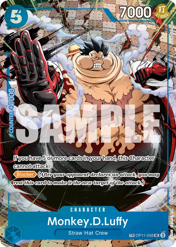 Carta Monkey.D.Luffy (OP11-058)