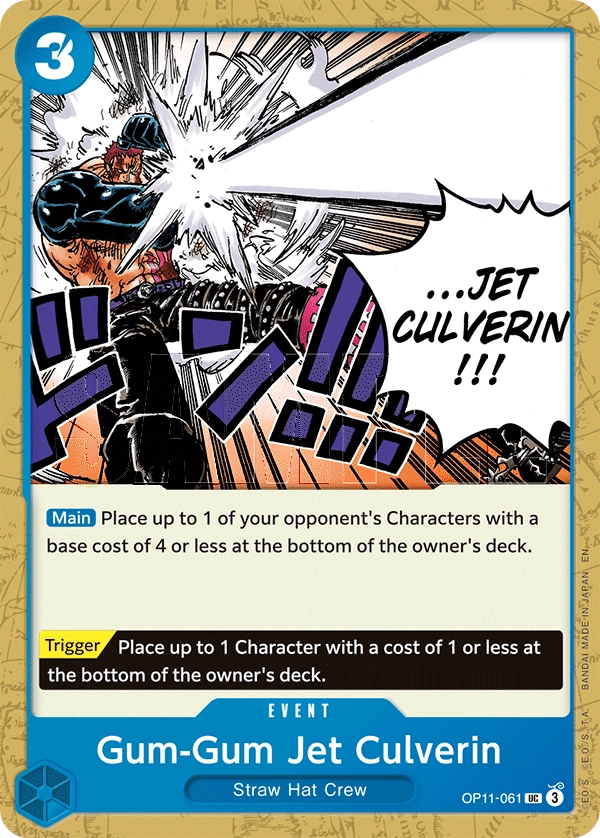 Carta Gum-Gum Jet Culverin (OP11-061)