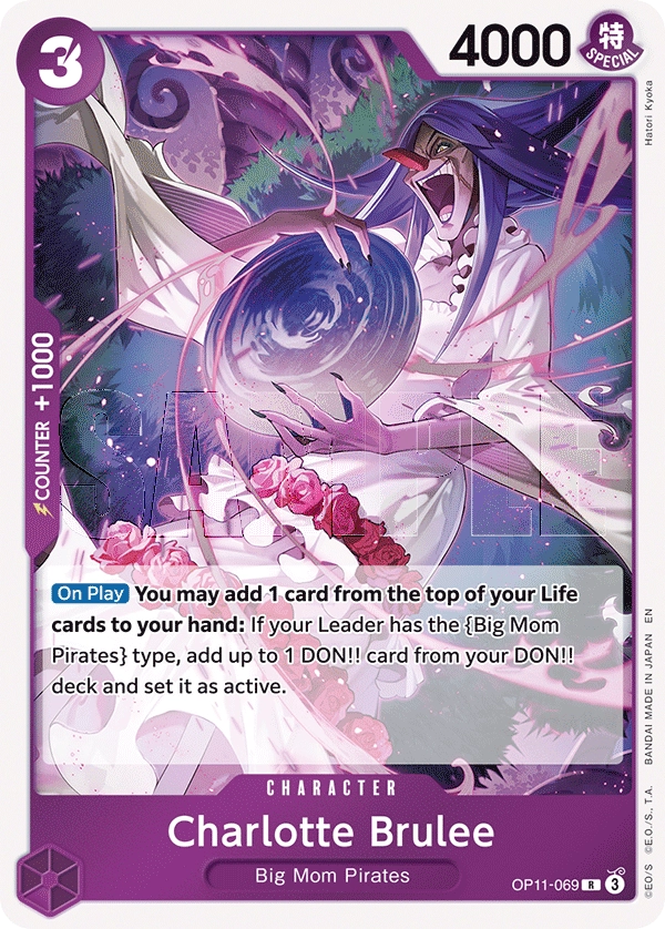 Carta Charlotte Brulee (OP11-069)
