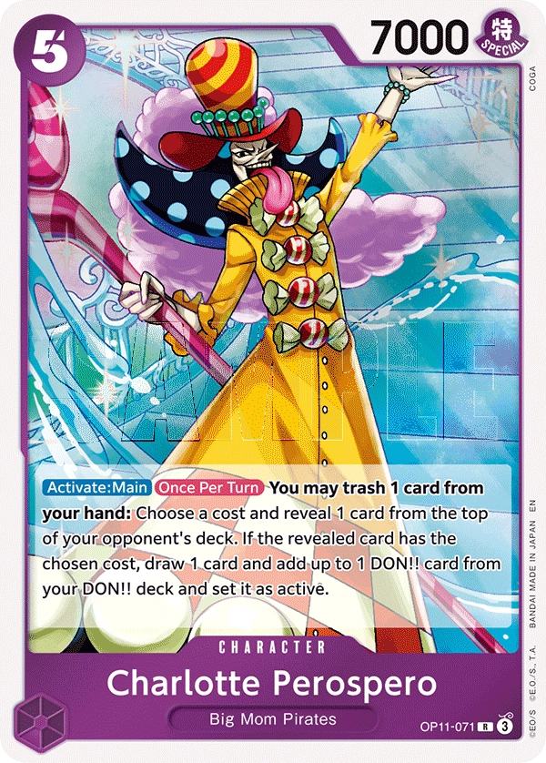 Carta Charlotte Perospero (OP11-071)
