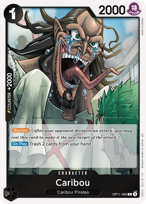 Carta Caribou (OP11-083)