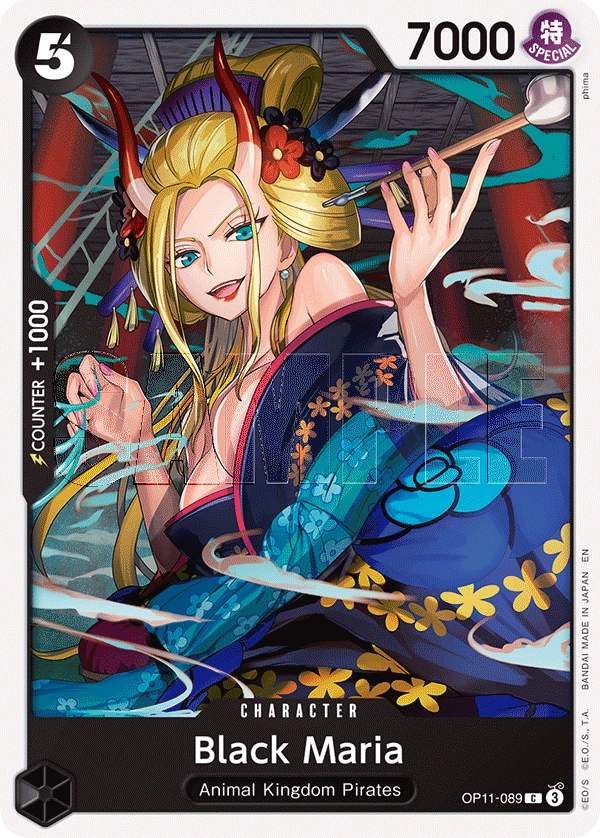 Carta Black Maria (OP11-089)