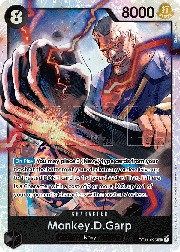 Carta Monkey.D.Garp (OP11-095)