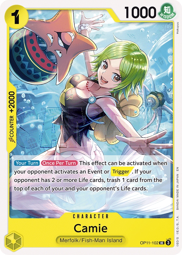 Carta Camie (OP11-102)