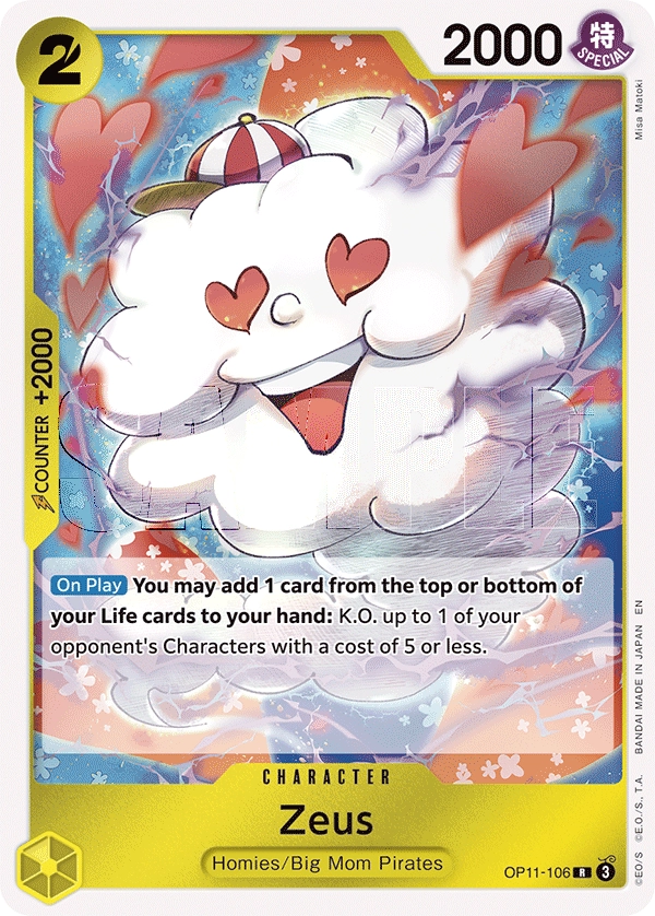 Carta Zeus (OP11-106)