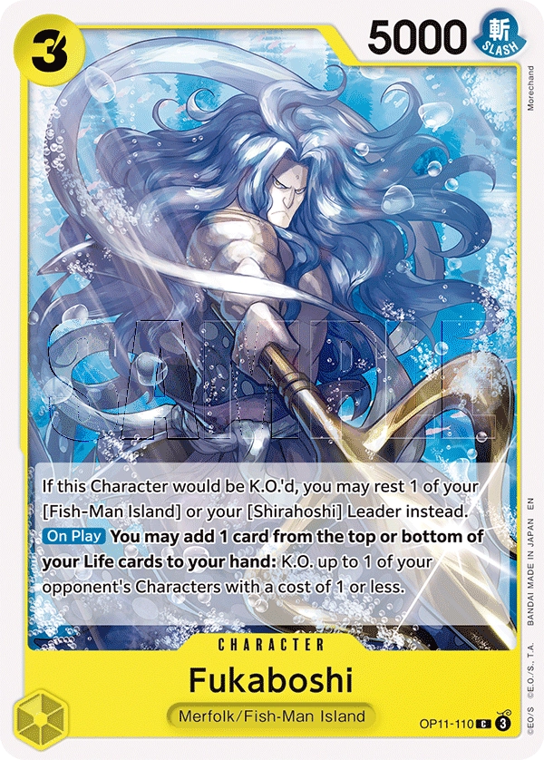 Carta Fukaboshi (OP11-110)