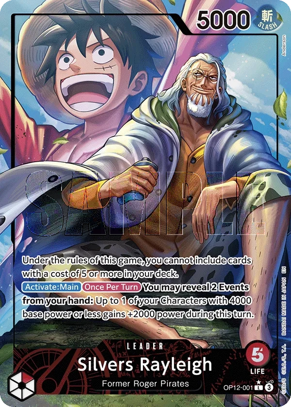 Carta Silvers Rayleigh (OP12-001)