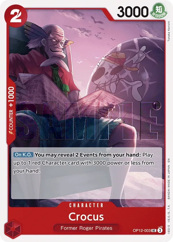 Carta Crocus (OP12-003)