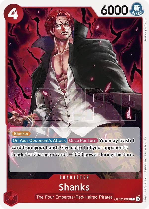 Carta Shanks (OP12-008)