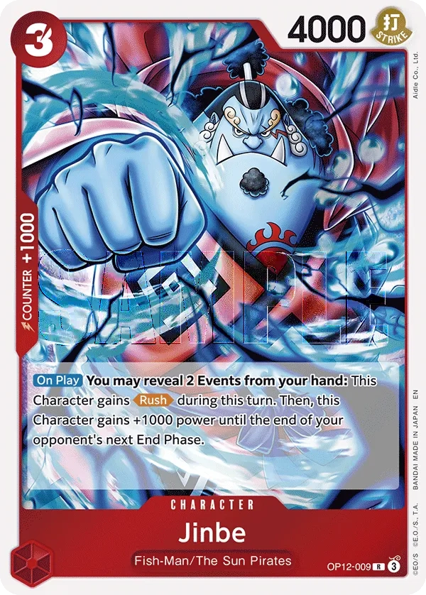 Carta Jinbe (OP12-009)