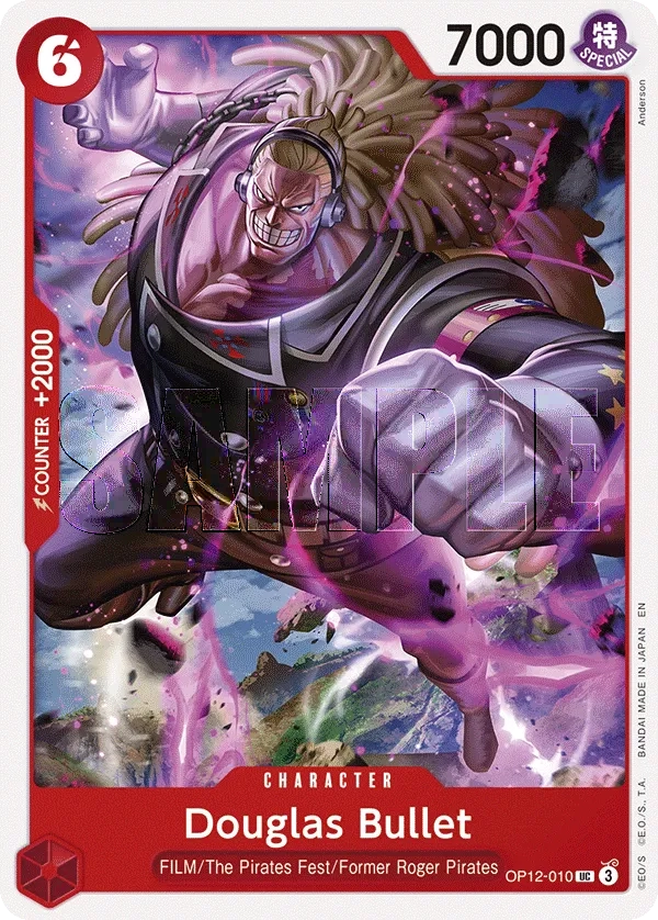 Carta Douglas Bullet (OP12-010)