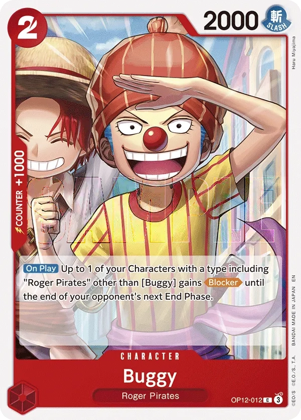 Carta Buggy (OP12-012)