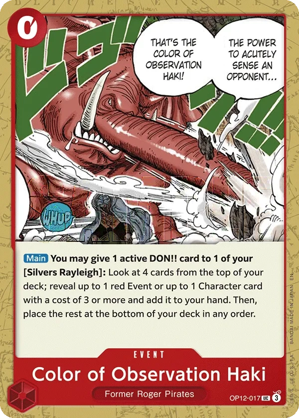 Carta Color of Observation Haki (OP12-017)