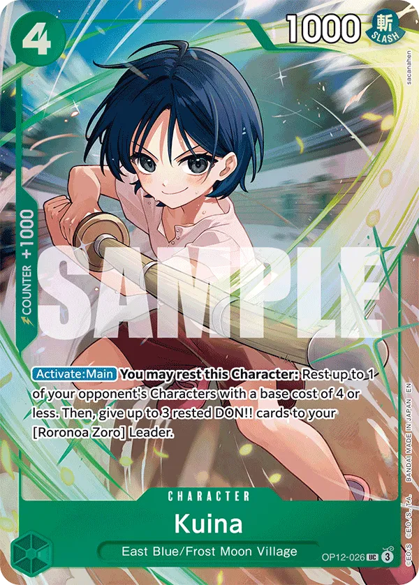 Carta Kuina (OP12-026)