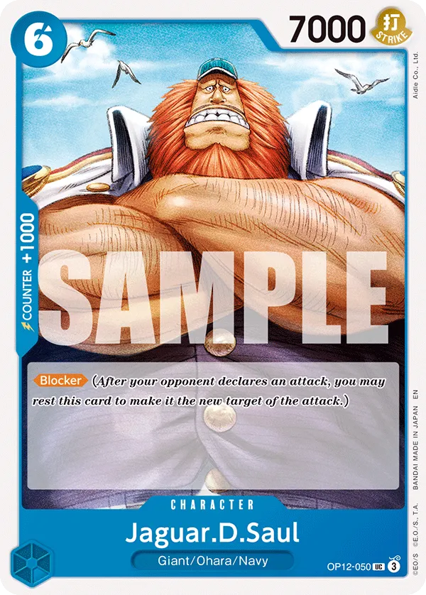 Carta Jaguar.D.Saul (OP12-050)