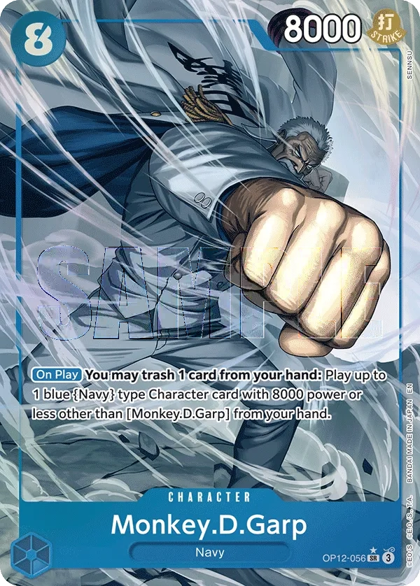 Carta Monkey.D.Garp (OP12-056)