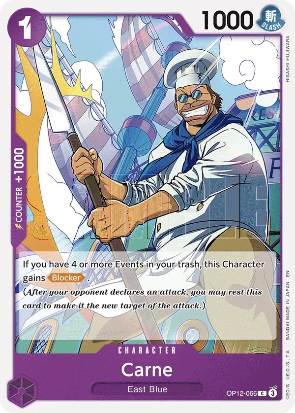 Carta Carne (OP12-066)