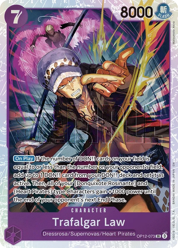 Carta Trafalgar Law (OP12-073)