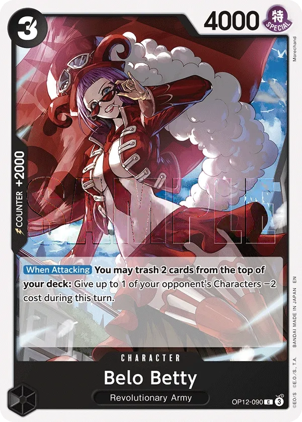 Carta Belo Betty (OP12-090)