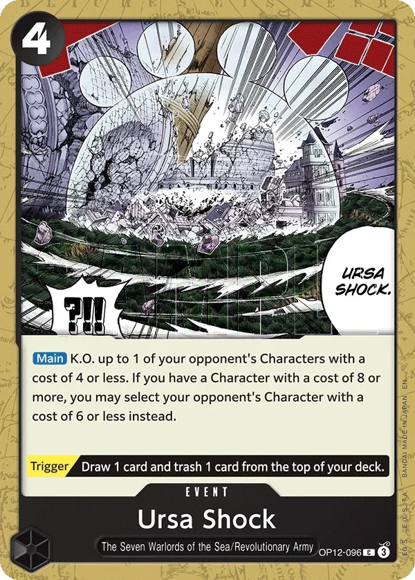Carta Ursa Shock (OP12-096)
