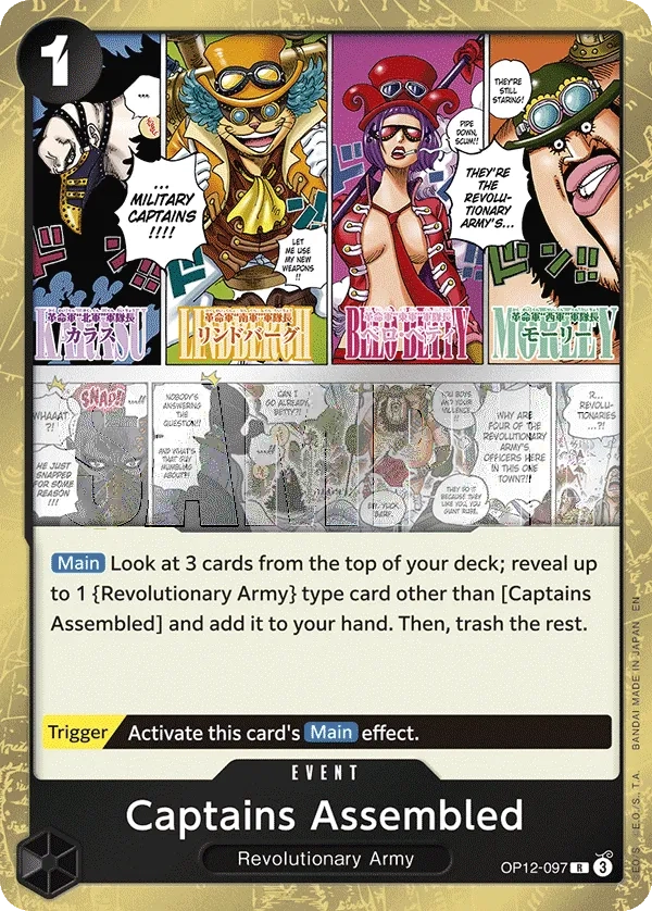 Carta Captains Assembled (OP12-097)