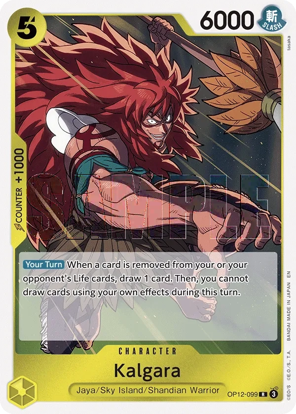 Carta Kalgara (OP12-099)