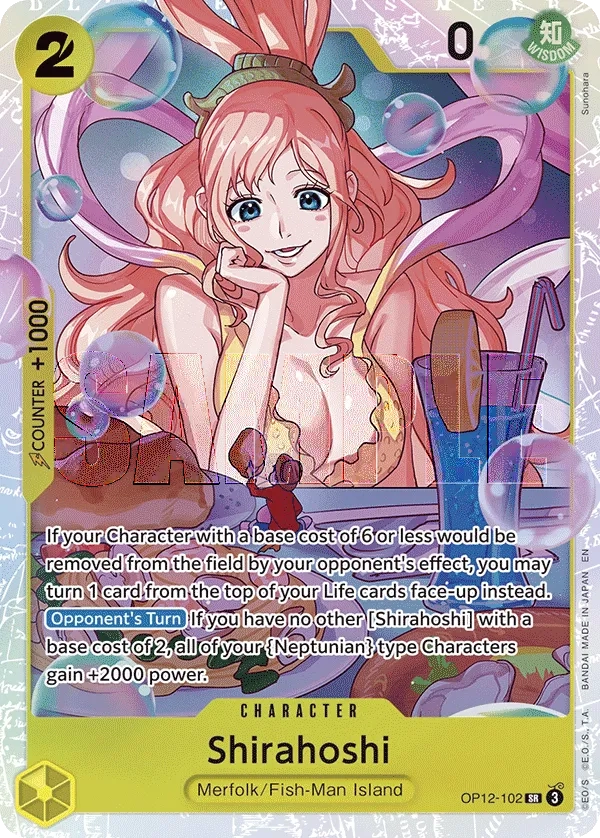 Carta Shirahoshi (OP12-102)