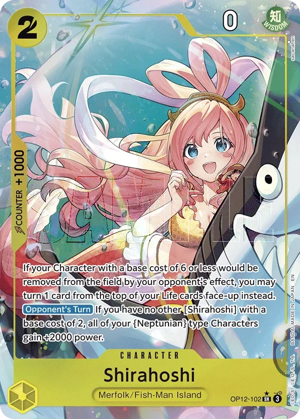 Carta Shirahoshi (OP12-102)